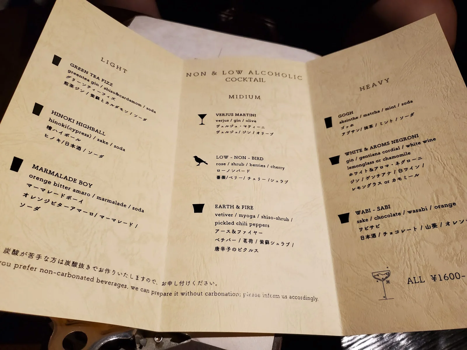 Low-Non-Bar 神田秋葉原 メニュー写真 4